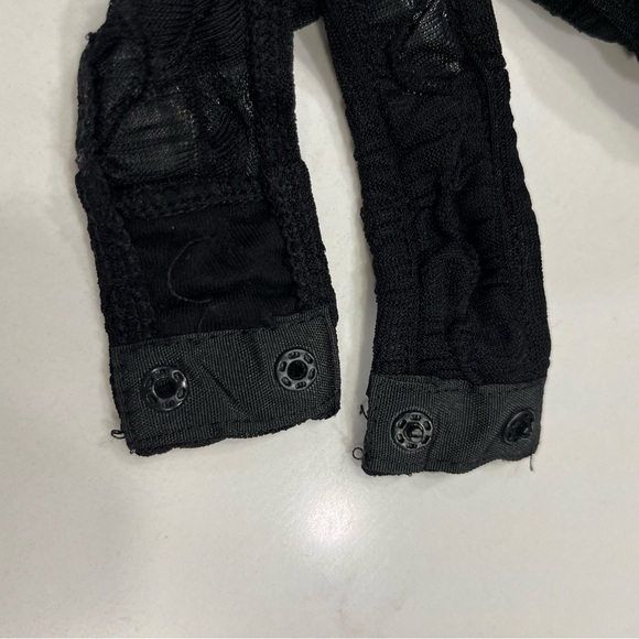 Intimately Free People Black Short Sleeve Bodysuit SP - Picture 6 of 11